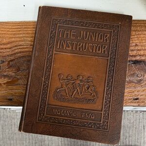 Vintage Hardcover Book The Junior Instructor volume 2